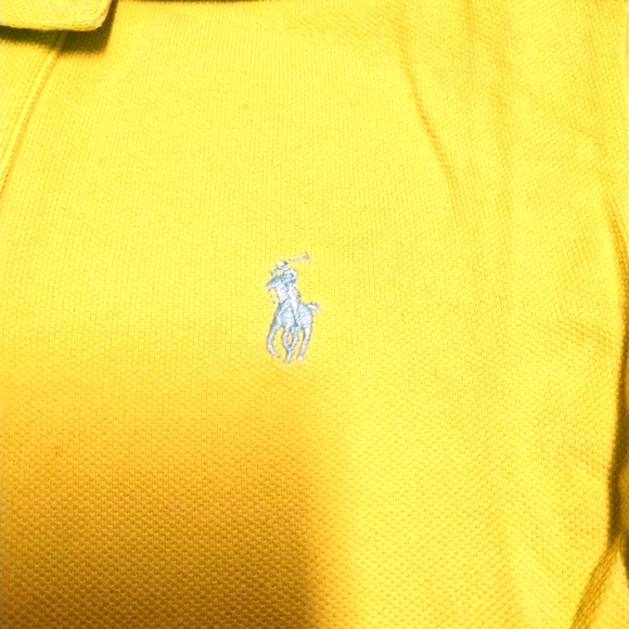 Polo Ralph Lauren Boy's Iconic Mesh Polo Shirt | S(8) | Lime - Picture 7 of 7